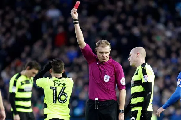 No red-card appeal by Huddersfield Town