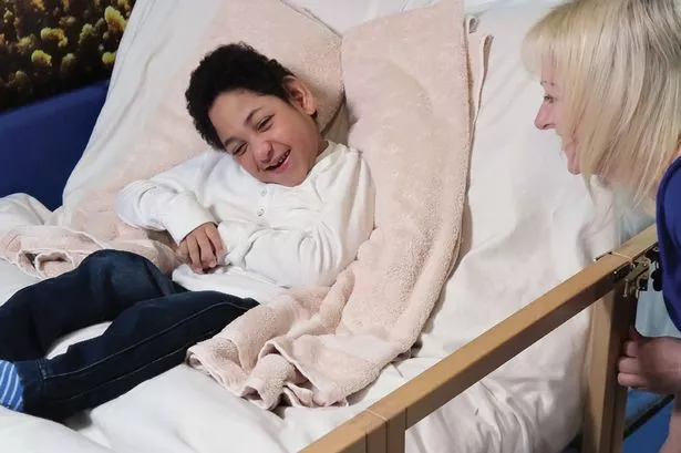 Five-year-old Alex gets his first decent night's sleep thanks to hi-tech invention